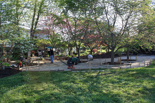 Formed Patio Formed Patio